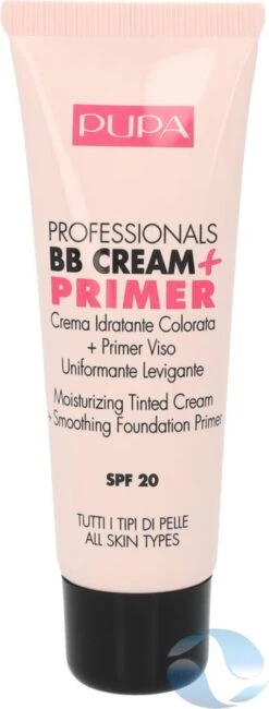 Pupa Milano Professionals BB Cream + Primer - Nude 001 -Cosmetica Korting Winkel 456x1200 3