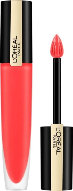 L’Oréal Paris Rouge Signature Lippenstift - 132 I Radiate - Roze - Matte Vloeibare Lipstick -Cosmetica Korting Winkel 457x1200 5