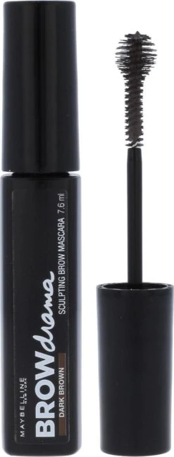 Maybelline Brow Drama Sculpting Wenkbrauw Mascara - Dark Brown -Cosmetica Korting Winkel 459x1200 1