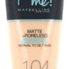 Maybelline Fit Me Matte & Poreless Foundation - 104 Soft Ivory 1 Maybelline Fit Me Matte & Poreless Foundation - 104 Soft Ivory -Cosmetica Korting Winkel 459x1200