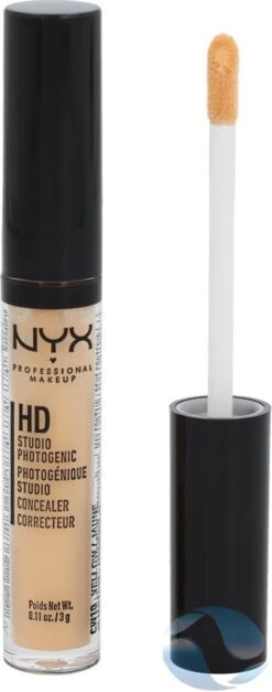 NYX Professional Makeup HD Photogenic Concealer Wand - Yellow CW10 - 3 Gr -Cosmetica Korting Winkel 473x1200