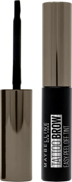 Maybelline New York - Tattoo Brow Peel-Off Wenkbrauwgel - 25 Chocolate Brown - Bruin -Cosmetica Korting Winkel 474x1200 4