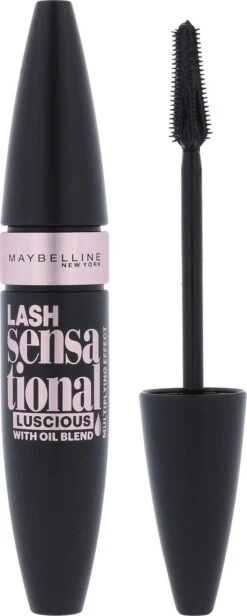 Maybelline New York - Lash Sensational Luscious Mascara - 03 Very Black - 9.5 Ml -Cosmetica Korting Winkel 481x1200