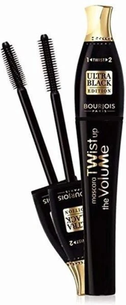 Bourjois Twist Up The Volume Mascara - 52 Ultra Black -Cosmetica Korting Winkel 496x1200 2