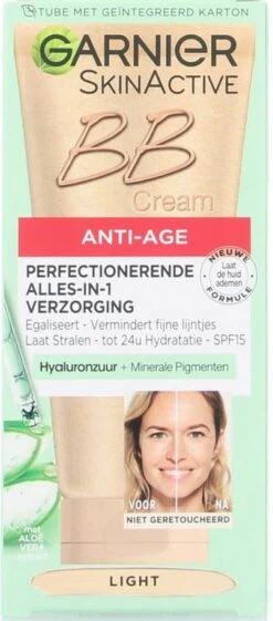 Garnier Skin Naturals BB Cream Anti Aging - 50 Ml - Light -Cosmetica Korting Winkel 528x1200