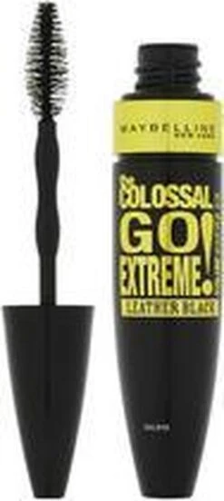 Maybelline Volum'Express Colossal Go Extreme! Leather Black Mascara - Zwart -Cosmetica Korting Winkel 537x1200 5