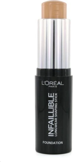 L'Oréal Paris Make-Up Designer Infallible Longwear Shaping Stick - 190 Golden Beige - Foundation -Cosmetica Korting Winkel 548x1200 3
