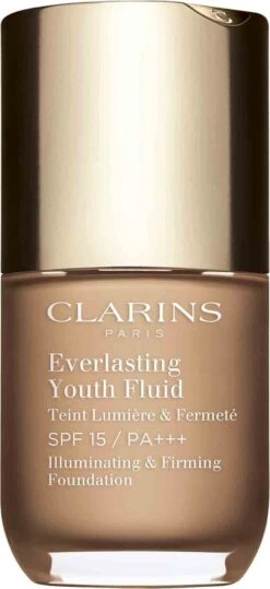 Clarins Everlasting Youth Fluid Illuminating & Firming Foundation - 110 Honey - Foundation - 30 Ml