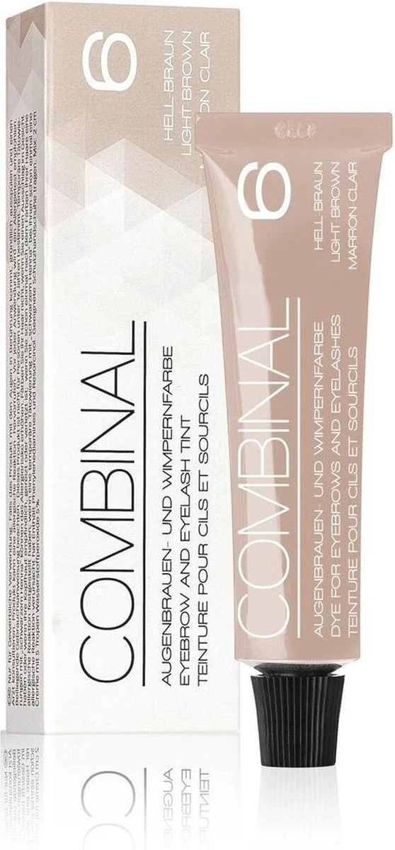 Combinal Wimperverf - Lichtbruin 15 Ml 4 Combinal Wimperverf - Lichtbruin 15 Ml - Afbeelding 2