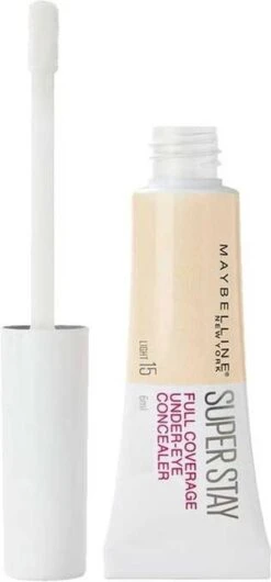 Maybelline SuperStay Under Eye Concealer - 15 Light – Matte Finish -Cosmetica Korting Winkel 559x1200