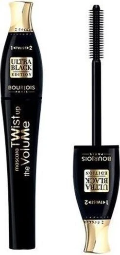 Bourjois Twist Up The Volume Mascara - 52 Ultra Black -Cosmetica Korting Winkel 566x1200 1