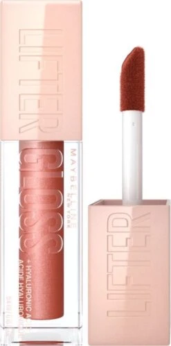 Maybelline Lifter Lipgloss - 007 Amber (met Hyaluronic Acid) -Cosmetica Korting Winkel 594x1200