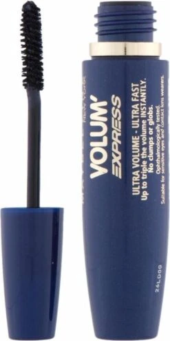 3x Maybelline Volum' Express Mascara Zwart - Voordeelverpakking -Cosmetica Korting Winkel 597x1200 4
