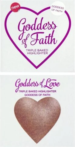 Makeup Revolution Goddess Of Love Tripled Baked Highlighter - Goddess Of Faith -Cosmetica Korting Winkel 613x1200 1