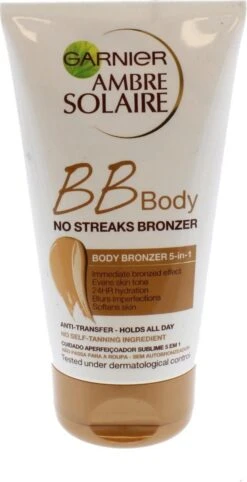 Garnier Ambre Solaire No Streaks BB Body Bronzer - 150 Ml -Cosmetica Korting Winkel 615x1200