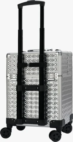 Beauty Koffer Zilver | Beautycase / Beautykoffer / Trolley Van Aluminium - 8 Wielen - Kapper Koffer - Tattoo Koffer - Nagel Koffer - Make-up Koffer -Cosmetica Korting Winkel 617x1200 2