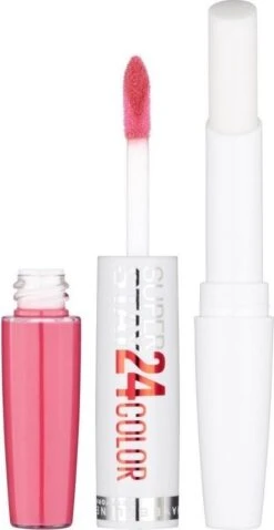 Maybelline SuperStay 24H Lipstick - 140 Roaring Rose 7 Maybelline SuperStay 24H Lipstick - 140 Roaring Rose -Cosmetica Korting Winkel 620x1200 2