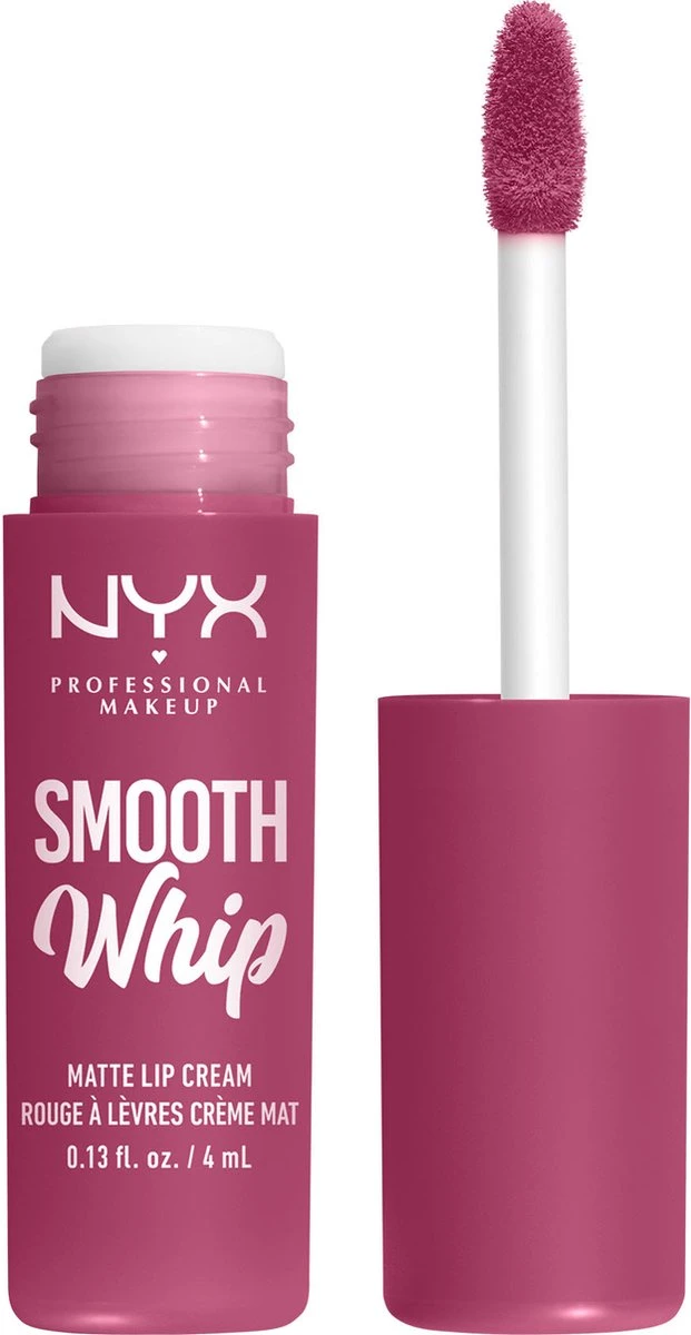 NYX Professional Makeup - Smooth Whip Matte Lip Cream Onesie Funsie - Vloeibare Lippenstift - 4ML 9 NYX Professional Makeup - Smooth Whip Matte Lip Cream Onesie Funsie - Vloeibare Lippenstift - 4ML - Afbeelding 7
