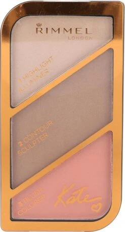 Rimmel London Kate Sculpting Palette Gezichtspoeder - Coral Glow -Cosmetica Korting Winkel 650x1200 3