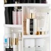 UNIQ 360° Roterend Make-Up Organizer - Beauty Organizer Voor Huidverzorging En Make-up - Opbergbox - Wit