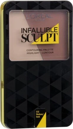 L'Oréal Paris Infallible - 300 Medium - Sculpt Palette -Cosmetica Korting Winkel 679x1200 1