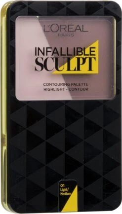 L'Oréal Paris Infallible Sculpt Contouring Palette - 100 Light -Cosmetica Korting Winkel 683x1200