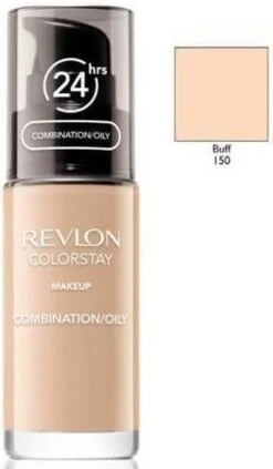 Revlon Colorstay Foundation With Pump Oily Skin - 150 Buff -Cosmetica Korting Winkel 700x1200 1
