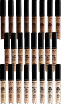 NYX Professional Makeup - Can't Stop Won't Stop Concealer - Light Ivory 14 NYX Professional Makeup - Can't Stop Won't Stop Concealer - Light Ivory -Cosmetica Korting Winkel 711x1200 1