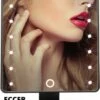 Make-Up Spiegel - LED Verlichting - Zwart - Cosmetica Spiegel - Scheerspiegel -Cosmetica Korting Winkel 713x1200 4