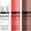 NYX Professional Makeup - Holidays 2022 Mrs Claus - Butter Gloss Trio - Lip Gloss -Cosmetica Korting Winkel 718x1200 3