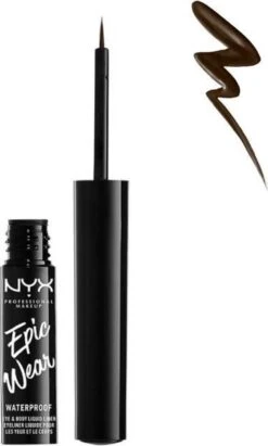 NYX Professional Makeup Epic Wear Liquid EyeLiner - Brown EWSPLL02 - 3,5 Ml -Cosmetica Korting Winkel 721x1200 3