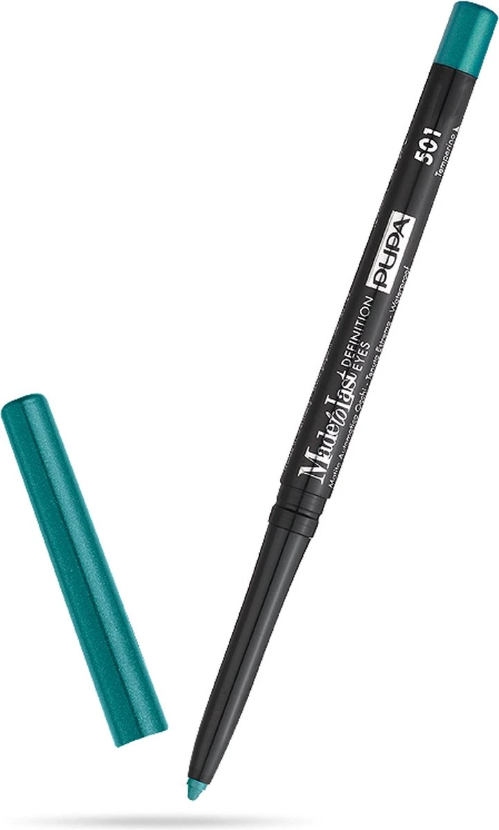Pupa Milano Made To Last Definition Eyes Oogpotlood - 501 Magnetic Green 3 Pupa Milano Made To Last Definition Eyes Oogpotlood - 501 Magnetic Green