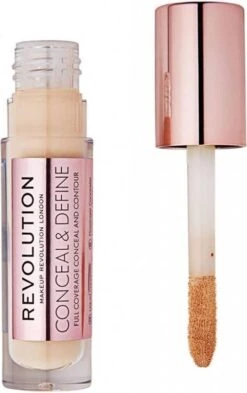 Makeup Revolution - (Conceal & Define Concealer) 3.4 Ml Odstín C5 - -Cosmetica Korting Winkel 754x1200 1