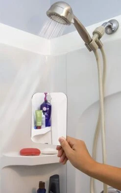 Merkloos Make-up Spiegel Wit - Spiegeltje - Badkamer Spiegel - Waterbestendig - Reisspiegel - 17 X 13 Cm -Cosmetica Korting Winkel 754x1200 6