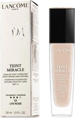 Lancôme Teint Miracle Foundation 30 Ml - 02 Lys Rosé - SPF 15 32 Lancôme Teint Miracle Foundation 30 Ml - 02 Lys Rosé - SPF 15 -Cosmetica Korting Winkel 759x1200 3