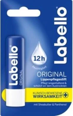 Labello - Lippenbalsem Classic - Lipverzorging - Lipbalm - Droge Lippen - 24 Uurs Werking - Dames - Meisjes - Kunststof - Blauw -Cosmetica Korting Winkel 761x1200 2