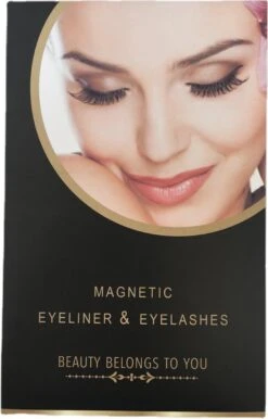 24 Magnetische Wimpers Met Eyelinerkit / 12 Paar- Herbruikbare Magnetische Wimpers - Natuurlijk Ogende Wimperspakket, 2 Buizen Magnetische Eyeliner, 3D Magnetische Nepwimperskit Met Wimperpincet - Magnetische Wimpers -Cosmetica Korting Winkel 768x1200 3