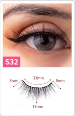 DW4Trading Magnetische Wimpers Met Eyeliner Set - Herbruikbaar - 5 Paar - Zwart -Cosmetica Korting Winkel 776x1200 2