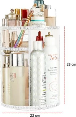 Merkloos Decopatent® Make Up Organizer - 360 Graden Draaibaar - Staande Makeup Organizer Transparant - Cosmetica - Lippenstift - Nagellak - Brushes - Kwasten - Oorbellen Etc 16 Merkloos Decopatent® Make Up Organizer - 360 Graden Draaibaar - Staande Makeup Organizer Transparant - Cosmetica - Lippenstift - Nagellak - Brushes - Kwasten - Oorbellen Etc -Cosmetica Korting Winkel 783x1200 2