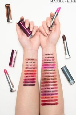 Maybelline Color Sensational - 140 Intense Pink - Roze - Lippenstift -Cosmetica Korting Winkel 793x1200
