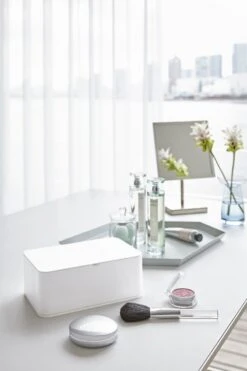 Yamazaki Bakje Voor Vochtige Doekjes - Wit - Met Deksel -Cosmetica Korting Winkel 800x1200 36
