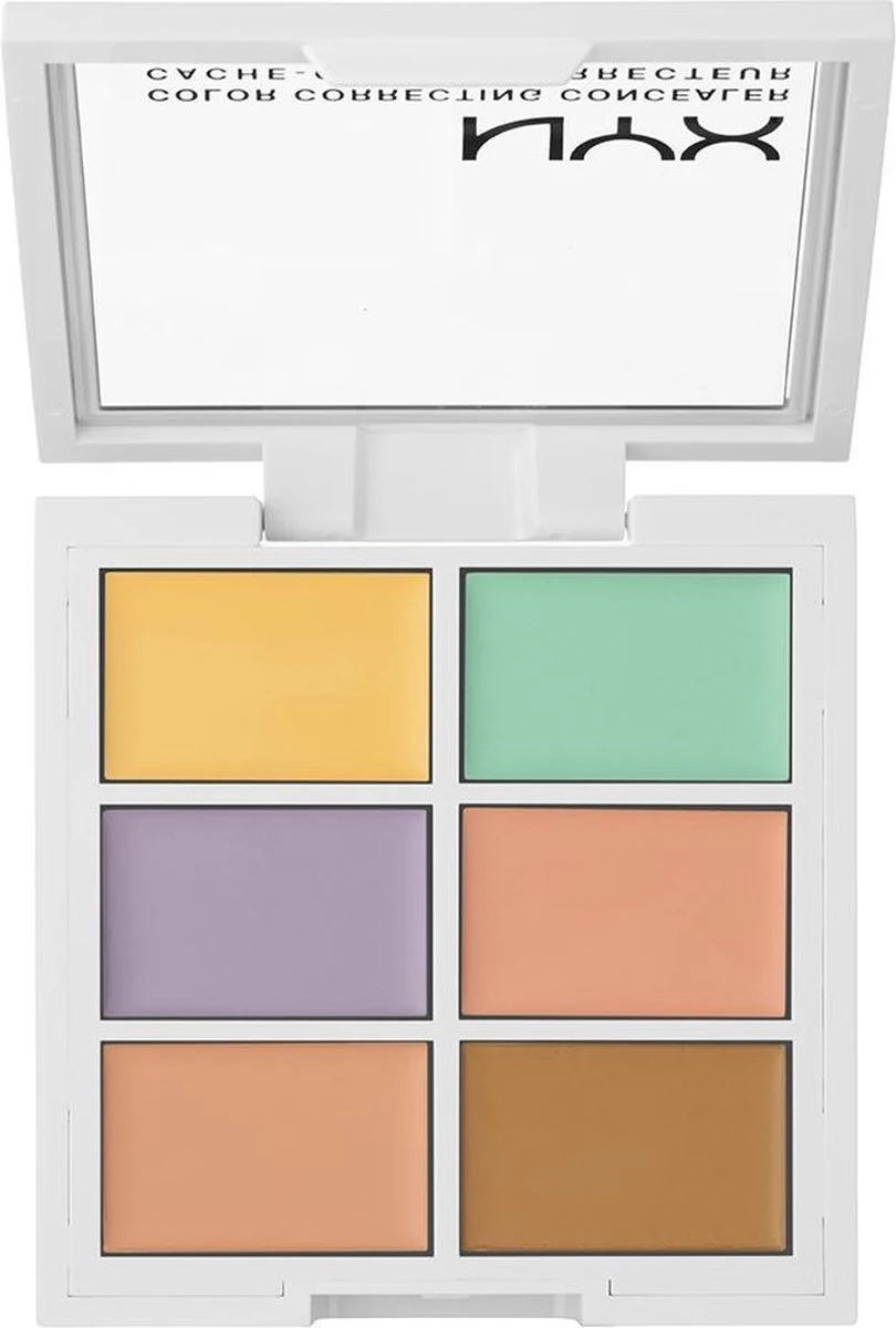 NYX Professional Makeup - 3C Palette - Color Correcting Concealer 4 NYX Professional Makeup - 3C Palette - Color Correcting Concealer - Afbeelding 2