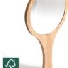 Bamboe Handspiegel Met Handvat - 15 Cm - Make Up Spiegel / Scheerspiegel / Kappersspiegel - 150 Gram - Kapper -Cosmetica Korting Winkel 818x1200 2