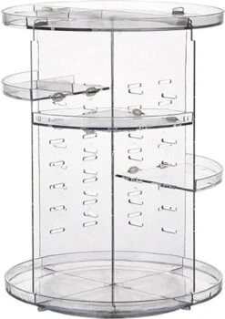 Make Up Organizer - 360 Graden Roterend - Beauty Voor Cosmetica - Opbergdoos Cosmetica - Make Up Organizer Transparant - Parfum Organizer -Cosmetica Korting Winkel 847x1200 2