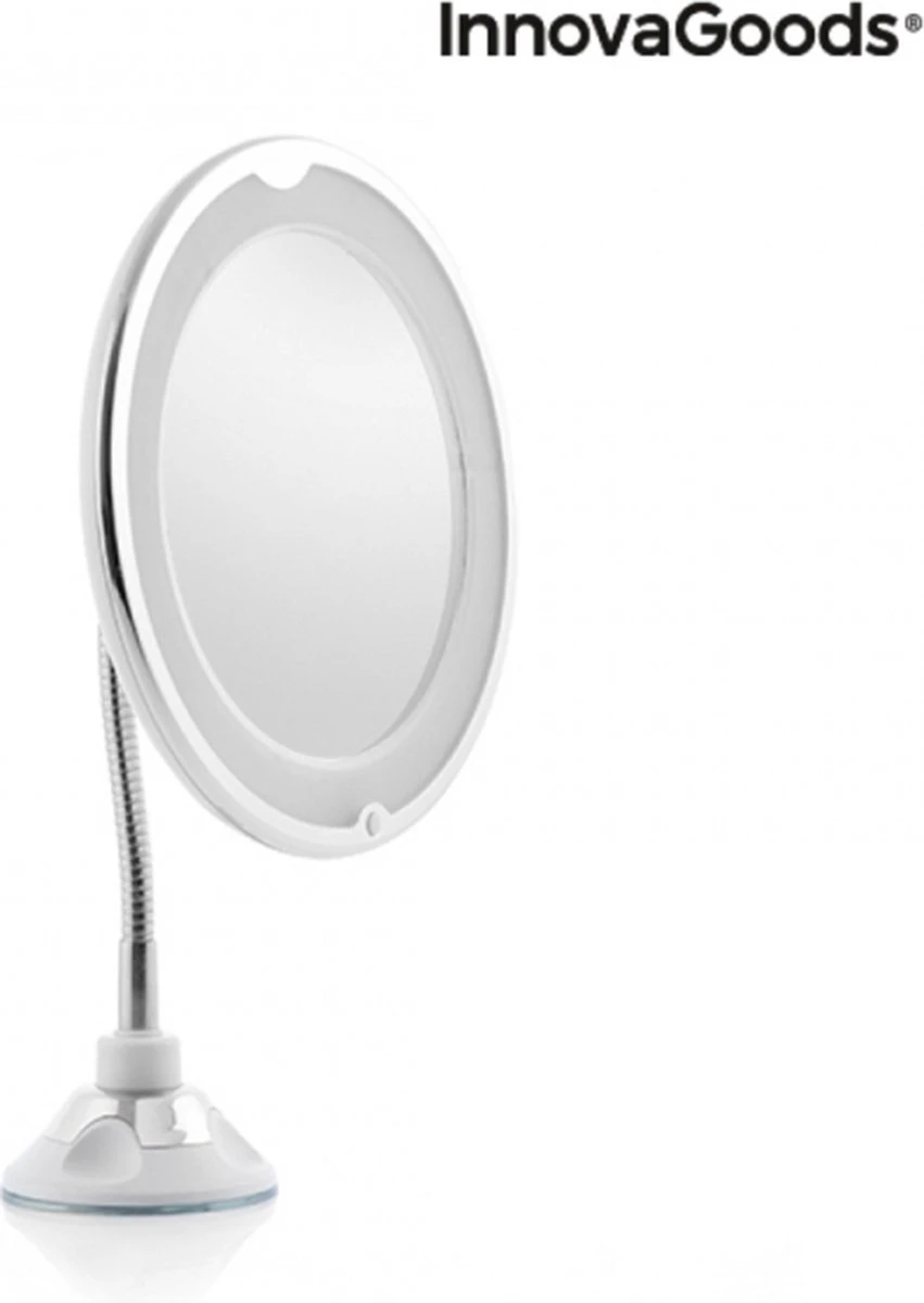 Innovagoods Led Vergrotende Spiegel Met Flexibele Arm En Zuignap Mizoom - Spiegel Met Verlichting - Spiegel - Spiegel Met Zuignap - Spiegel Met Verlichting - Badkamerspiegel Met Led Verlichting - Spiegel Met Verlichting Make Up - Spiegel Met Licht 4 Innovagoods Led Vergrotende Spiegel Met Flexibele Arm En Zuignap Mizoom - Spiegel Met Verlichting - Spiegel - Spiegel Met Zuignap - Spiegel Met Verlichting - Badkamerspiegel Met Led Verlichting - Spiegel Met Verlichting Make Up - Spiegel Met Licht - Afbeelding 2