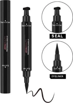 Joya Beauty® Eyeliner Met Wing Stempel | Zwarte Oog Stempel | 2 In 1 Eyeliner | Eyeliner Tool | Wing Eyeliner | Wing Stamp -Cosmetica Korting Winkel 857x1200 1