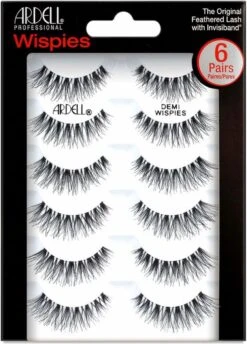 Ardell Demi Wispies Zwart Multipack - 6 Paar Nepwimpers - Echt Haar!