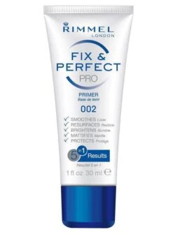 Rimmel London Fix & Perfect Make-Up Primer - 002 Transparent - 30 Ml -Cosmetica Korting Winkel 866x1200