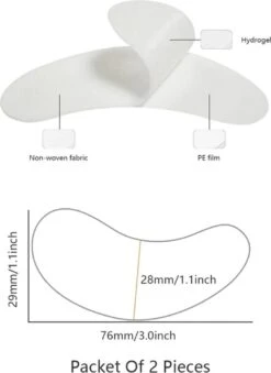 Hiden | Eye Gelpads - Eye Pads - Wimperextension - Wimpers - Beauty | 10 Stuks -Cosmetica Korting Winkel 874x1200 7