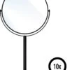 Omliox Make Up En Scheer Spiegel - Ronde Standspiegel - 10x Vergroting - Ø19cm - Mat Zwart -Cosmetica Korting Winkel 881x1200 3